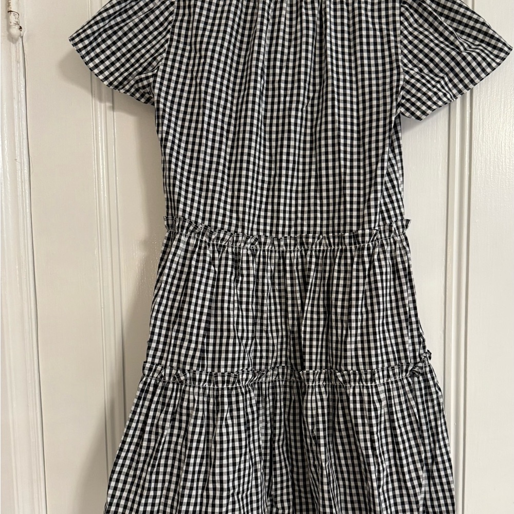 Wyatt Wylde Gingham Checkered Tiered Dress - Picture 3 of 5